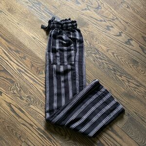 SO Black and White Stripped Pants